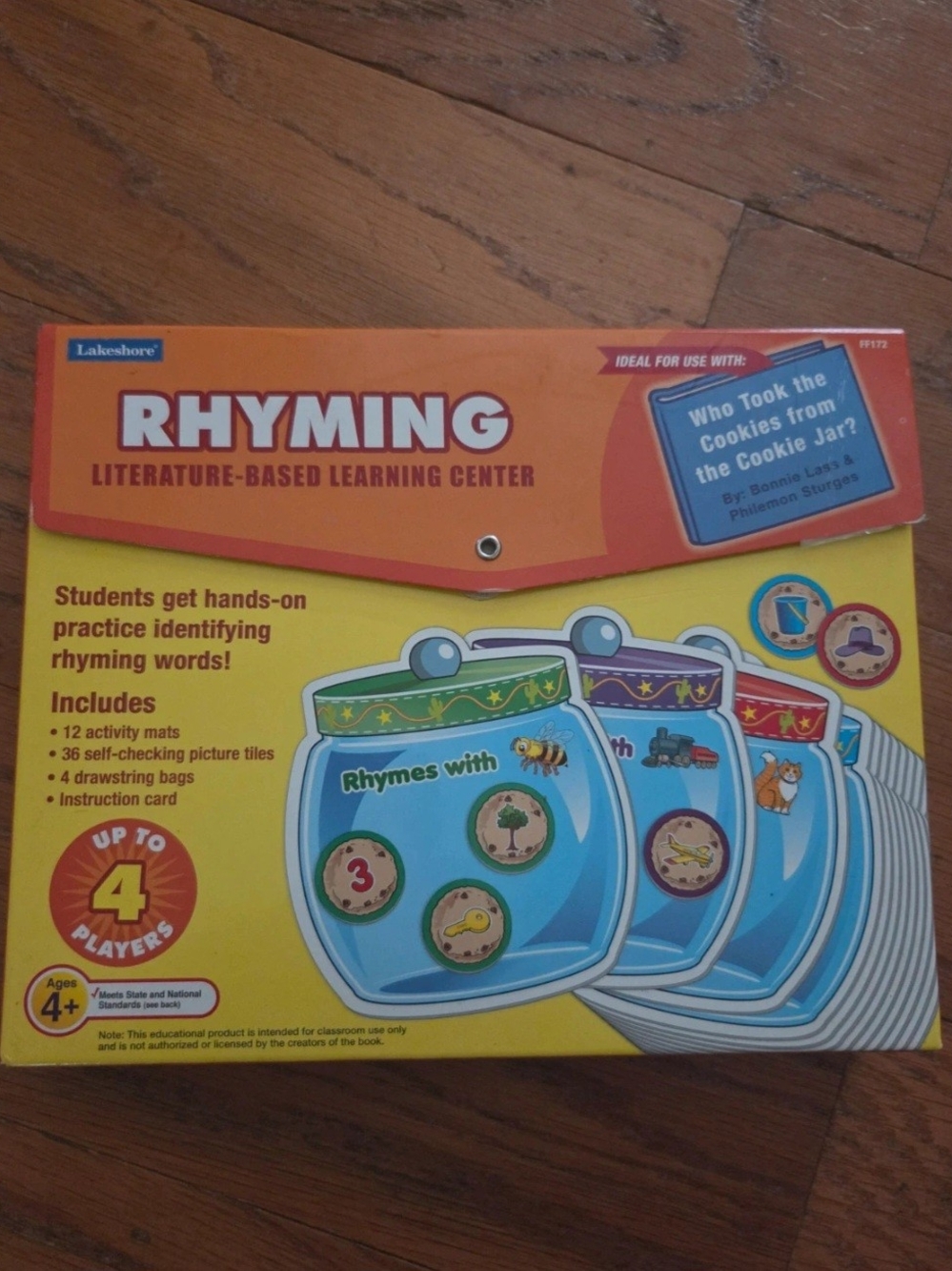 Lakeshore Rhyming Learning Game Set — - Picture 2 of 3